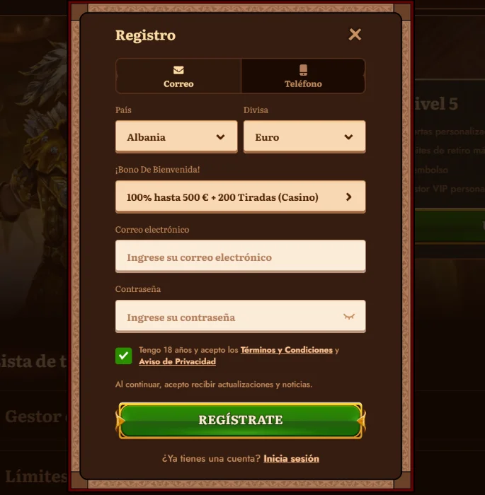 Wild Robin: Registro, Verificación e Inicio de Sesión Wild Robin: Registro, Verificación e Inicio de Sesión